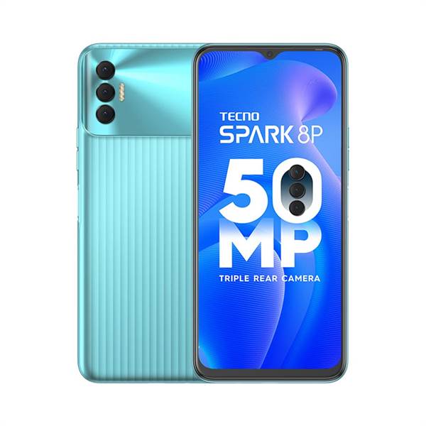 Tecno Spark 8P (Turquoise Cyan, 4GB RAM,64GB Storage)